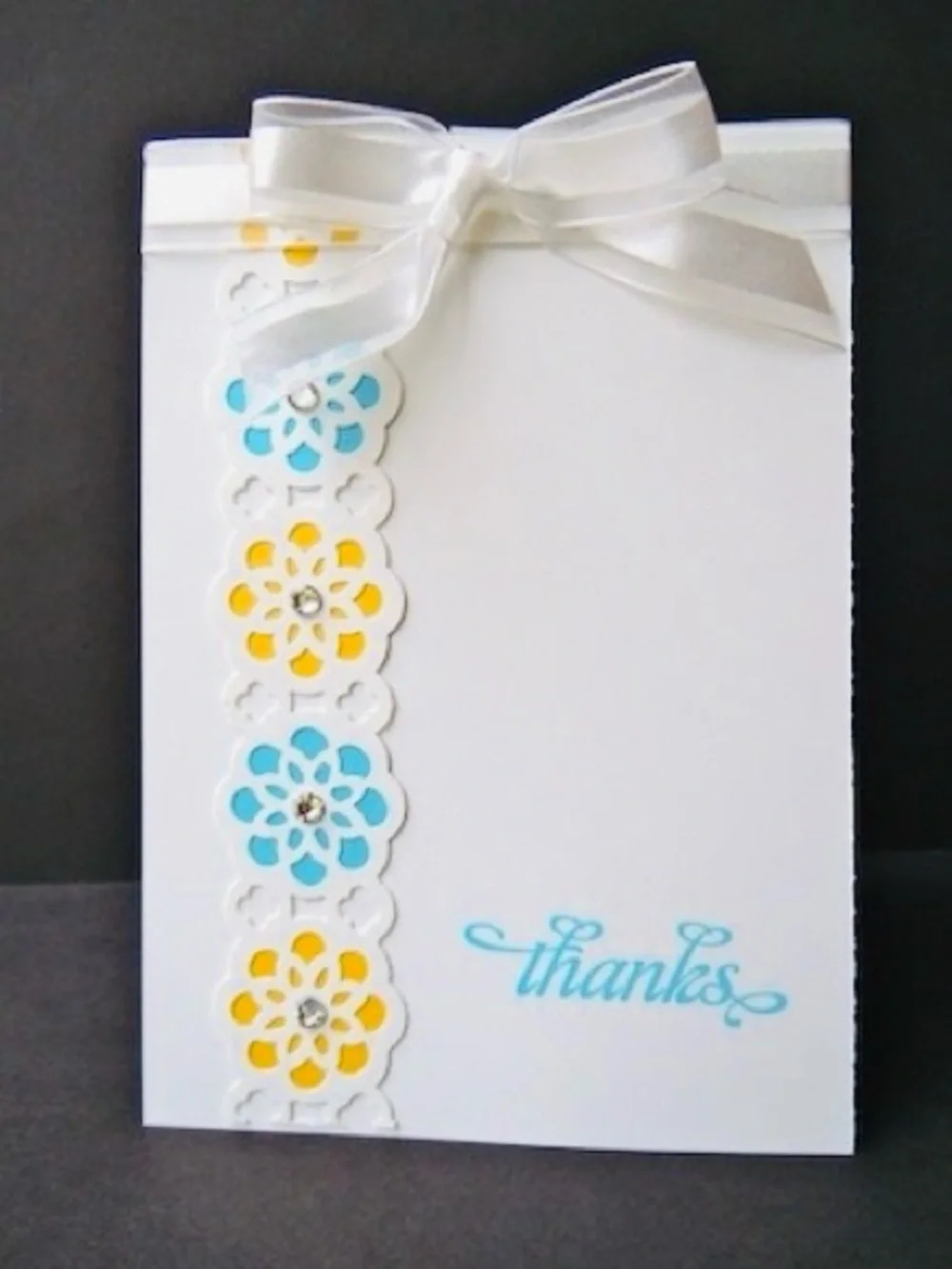 New RETIRED Stampin Up Large Border Lace Ribbon Punch